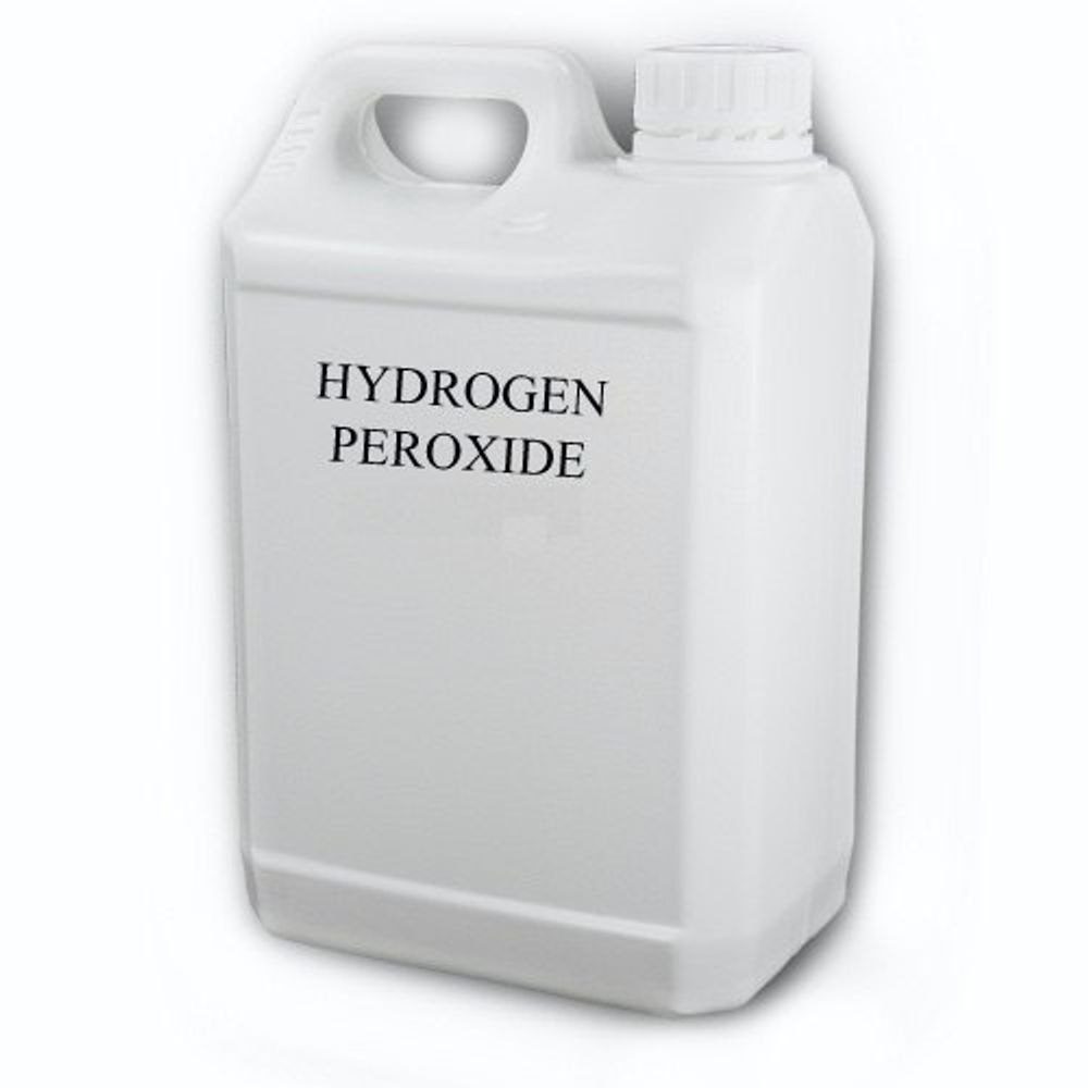 Hydrogen peroxide textile bleach